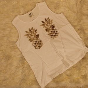 Victoria Secret Pink Pineapple tank